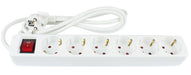 EAN 4014619727834 - Alcasa PS016-W015 base múltiple 1,5 m 6 salidas AC Interior Blanco imagen 1