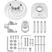 EAN 8054529022397 - Techly ICA-PM 100WH montaje para projector Techo Blanco imagen 8