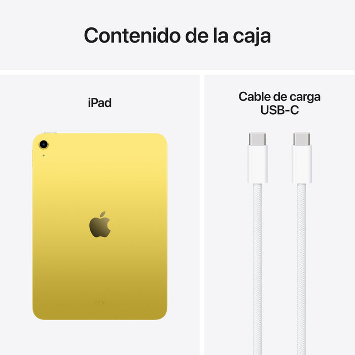 EAN 0195950088618 - Apple iPad 512 GB 27,9 cm (11") Wi-Fi 6 (802.11ax) iPadOS 18 Amarillo imagen 8