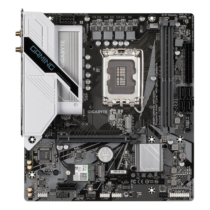 EAN 4719331861766 - GIGABYTE H610M GAMING WF DDR4 placa base Intel H610 Express LGA 1700 micro ATX imagen 2