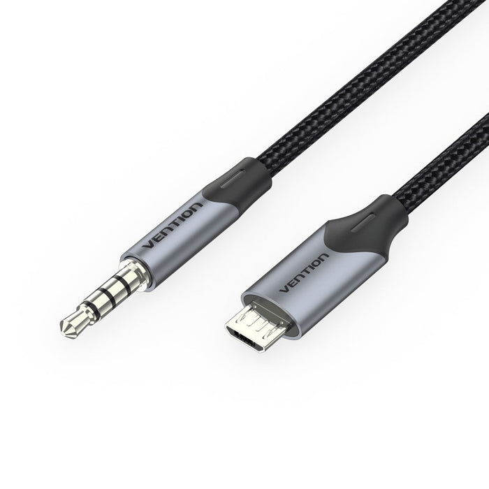 EAN 6922794749177 - Vention BDGBF cable de audio 1 m 3,5mm Gris imagen 1