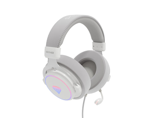 EAN 5901969444513 - GENESIS Neon 764 Auriculares Alámbrico Diadema Juego USB tipo A Blanco imagen 3