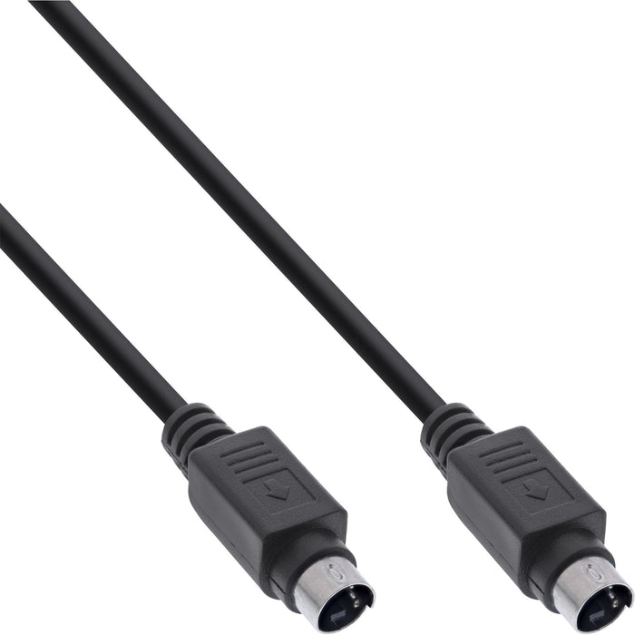 Cable De Vídeo Inline S-Vhs De 4 Pines Macho A Macho De 2 M