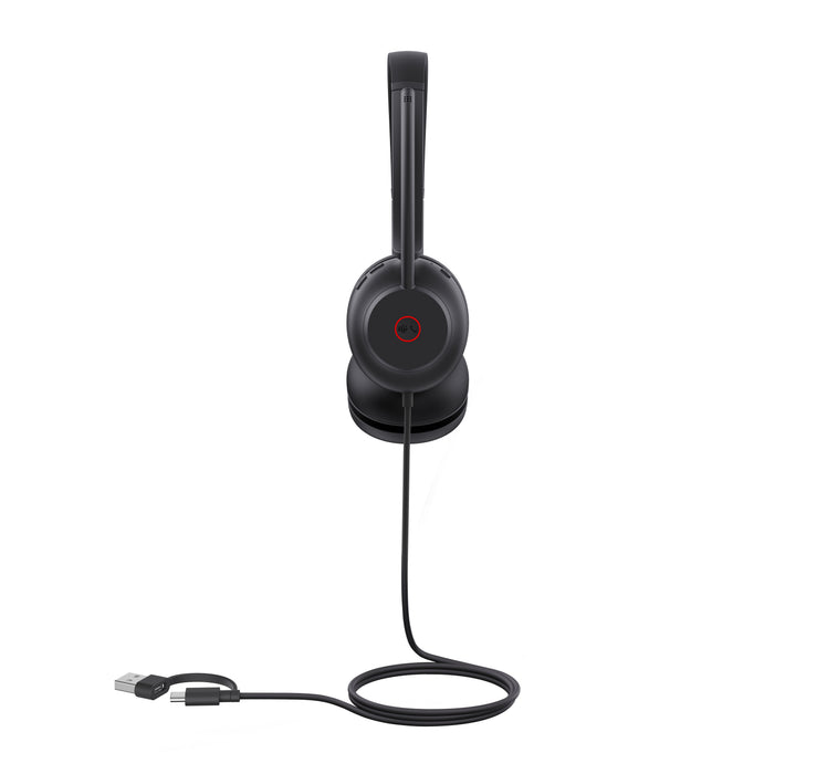 EAN 6938818320536 - Yealink UH35 Dual Teams USB-C/A Auriculares Alámbrico Diadema Llamadas/Música USB Type-C / USB Type-A Neg imagen 4