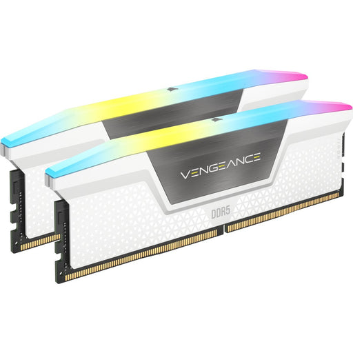 EAN 0840006694694 - Corsair Vengeance RGB CMH32GX5M2B6000C40W módulo de memoria 32 GB 2 x 16 GB DDR5 288-pin DIMM imagen 1