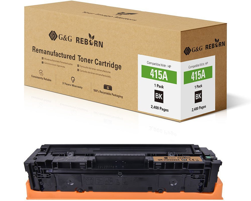 G&G Reborn-Toner Compatible Con Hp 415a W2030a