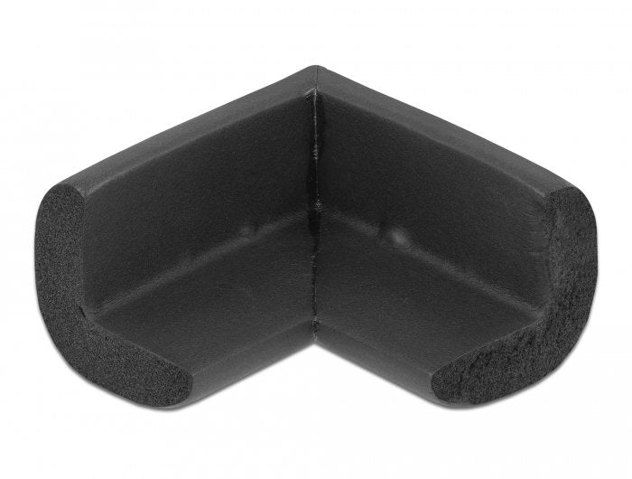 Delock Protector De Bordes De Espuma Autoadhesivo 56 X 56 X 33 Mm Negro
