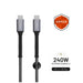 EAN 8591680161171 - FIXED FIXDA-CC12-GR cable USB USB 2.0 1,2 m USB C 4,8 Gbit/s 240 W Gris imagen 1