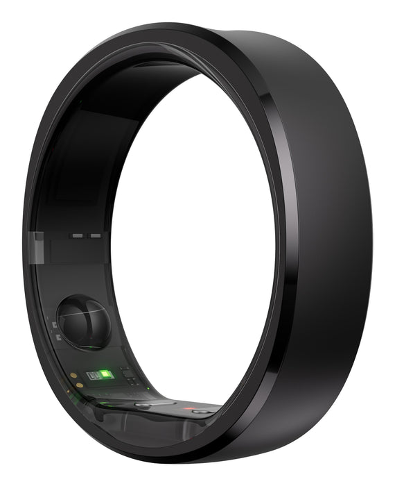 Ringconn Smart Ring Gen2 Für Frauen Und Männer - Schlaf- Und Fitness Tracking Wearable - Herzfrequenz - Matt-Schwarz Grösse 14