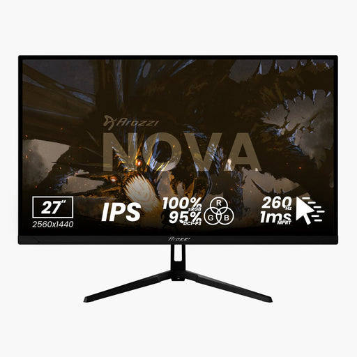 EAN 850081848172 - Arozzi Nova 27“ IPS 260Hz - Gaming Monitor pantalla para PC 68,6 cm (27") 2560 x 1440 Pixeles imagen 1