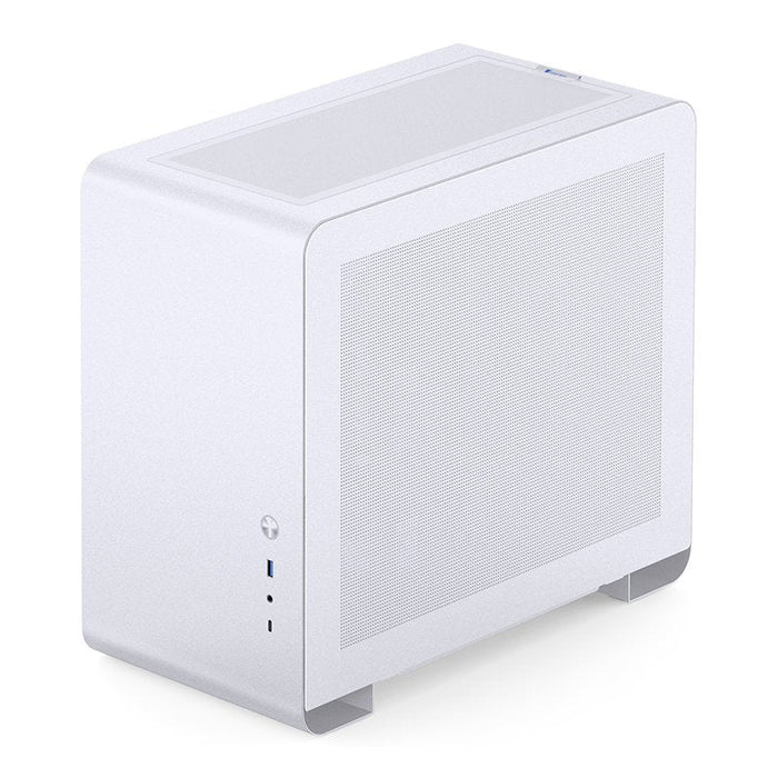 Jonsbo U4 Mini Micro-Atx-Gehäuse, Temperojo Glass - Blanco