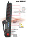 EAN 5904743005405 - ACAR 504WF Negro 5 salidas AC 230 V 3 m imagen 2
