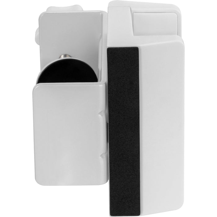 Abrazadera Para Pata De Mesa Inline Para Regleta  Tornillo, Blanca