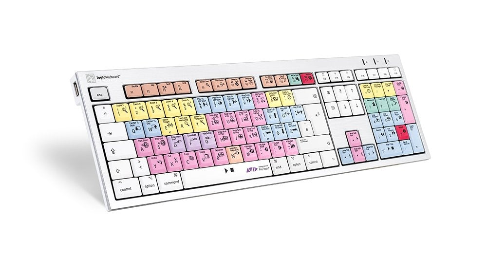 EAN 5707795015312 - Logickeyboard LKB-PT-CWMU-DE teclado Oficina USB QWERTZ Alemán Multicolor imagen 1