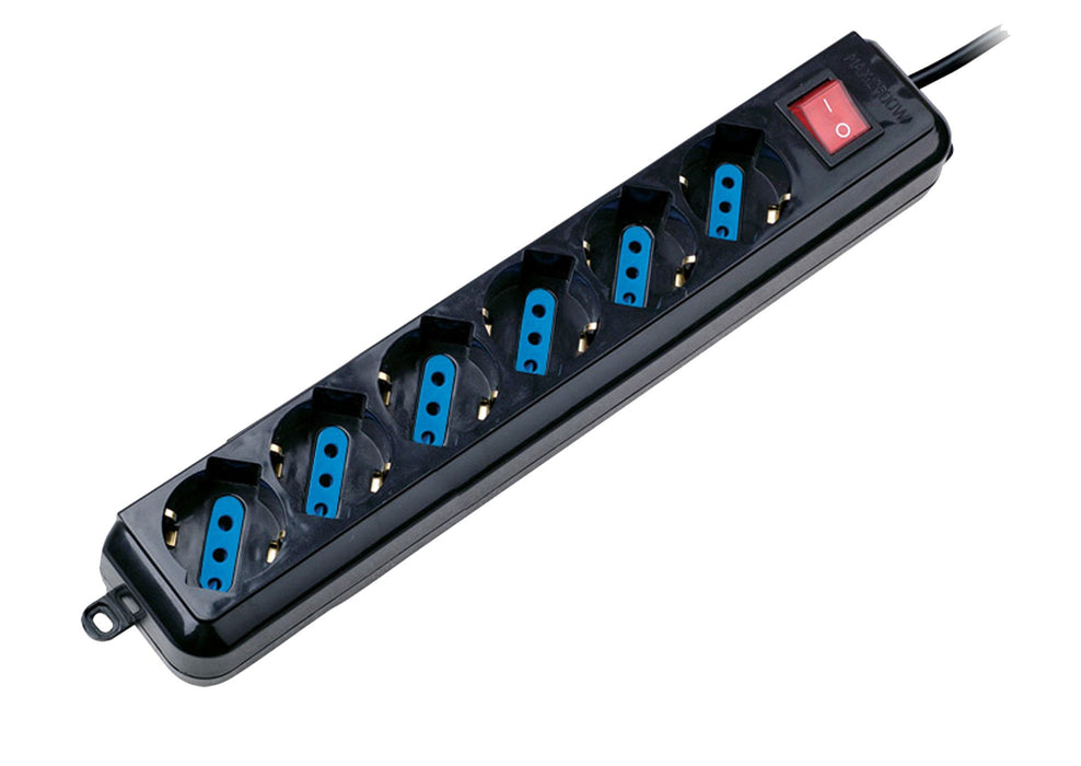 EAN 8716065271065 - Eminent EM3925 base múltiple 1,5 m 6 salidas AC Negro imagen 1