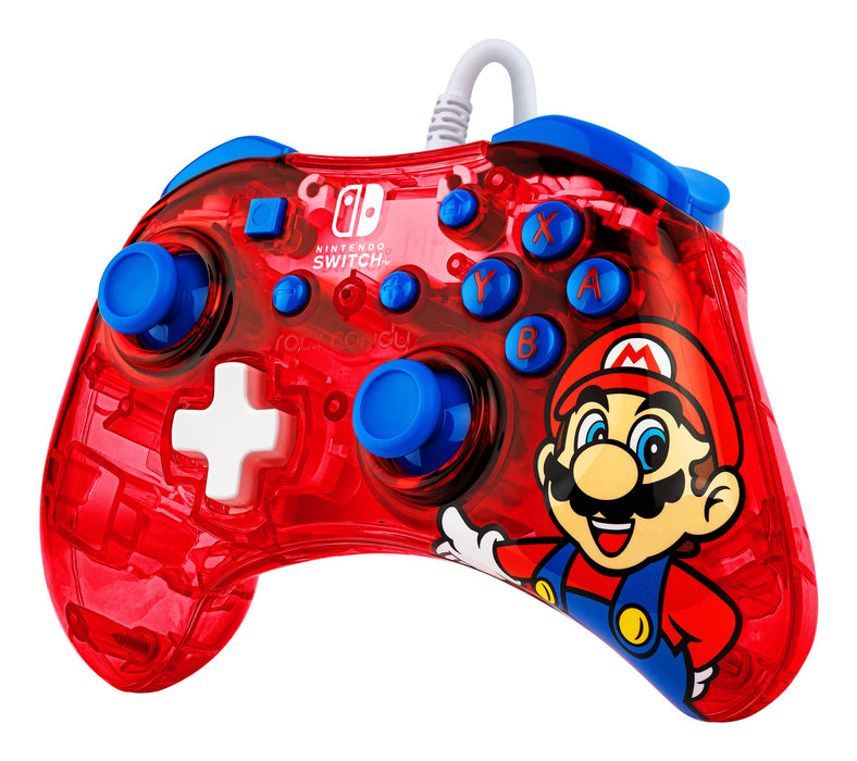 EAN 708056068295 - PDP Rock Candy: Mario Punch Rojo, Translúcido USB Gamepad Analógico/Digital Nintendo Switch, Nintendo Swit imagen 5