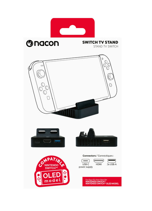 EAN 3665962019452 - NACON SWITCHTVSTAND accesorio y piza de videoconsola Estación de carga imagen 1