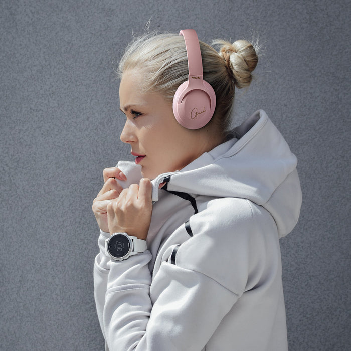EAN 8435430621518 - NGS ARTICA GREED Auriculares Inalámbrico y alámbrico Diadema Llamadas/Música USB Tipo C Bluetooth Rosa imagen 8