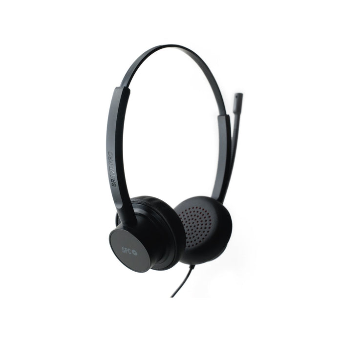 Auriculares Spc Brave Pro Con Micrófono Jack 3.5 Usb Negros