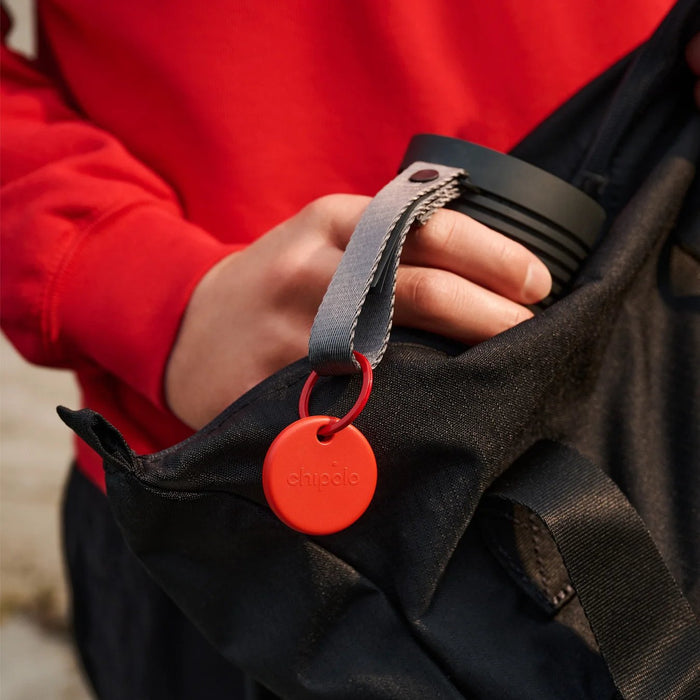 Chipolo Pop - Tracking Tag Compatible With Apple Find My On Iphone Or Find Hub On Android (Yellow)