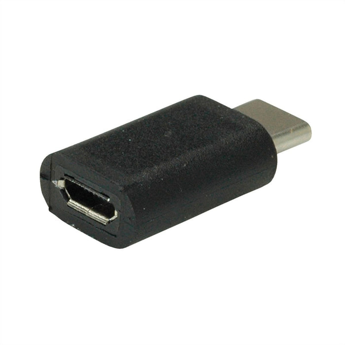 EAN 7630049611290 - VALUE 12.99.3191 cambiador de género para cable USB Type C USB Type Micro B Negro imagen 3