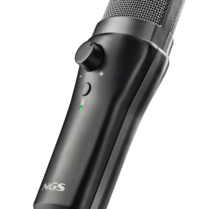 EAN 8435430626988 - NGS MS120 USB Negro Micrófono para crear podcasts imagen 4