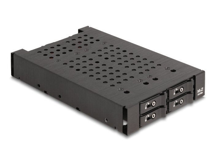 Delock 47111 Rack Móvil De 3.5" Para 4 X Ssd M.2 Nvme Con Conector Oculink Sff-8612 Delgado