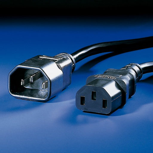 EAN 7611990197262 - VALUE C14/C13 1m Negro C14 acoplador C13 acoplador imagen 1