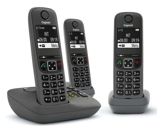 EAN 4250366863078 - Gigaset AE690A Teléfono DECT/analógico Identificador de llamadas Antracita imagen 1