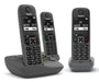 EAN 4250366863078 - Gigaset AE690A Teléfono DECT/analógico Identificador de llamadas Antracita imagen 1