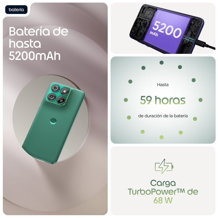 Motorola Edge 70 Fusion 8ram 256 Gb Sporting Green