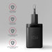 EAN 8595247908315 - Axagon ACU-PD30 kroviklis jungiama tinkl PD 30W, 1x port USB-C, PD3.0/QC3.0/AFC/FCP/Apple Juoda Teléfono  imagen 5