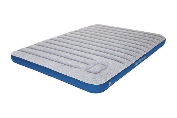 EAN 4001690400459 - High Peak 40045 colchón hinchable Colchón doble Azul, Gris claro imagen 1