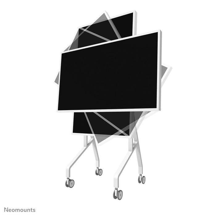 EAN 8717371449940 - Neomounts FL50-515WH1 mueble y soporte para dispositivo multimedia Blanco Panel plano Mesita con ruedas p imagen 8