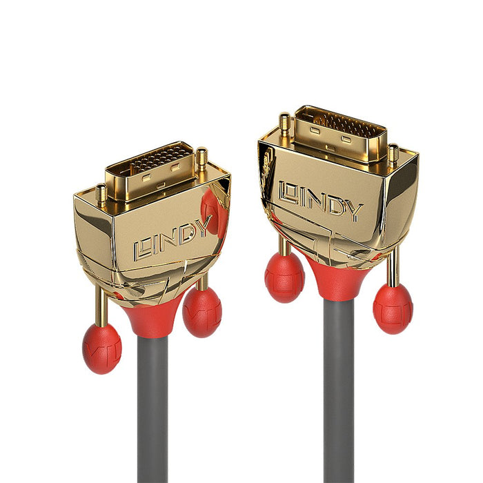 EAN 4002888362016 - Lindy 36201 cable DVI 1 m DVI-D Oro, Gris imagen 1