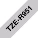 EAN 4977766801867 - Brother TZE-R951 cinta para impresora de etiquetas Negro sobre plata imagen 1