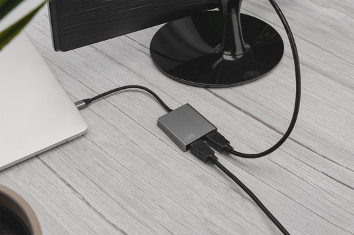 EAN 4016032485629 - Digitus DA-70828 Adaptador gráfico USB 4096 x 2160 Pixeles Gris imagen 2