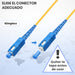 EAN 5902560369168 - Extralink EX.9168 Cable de fibra óptica e InfiniBand FTTH Amarillo imagen 11