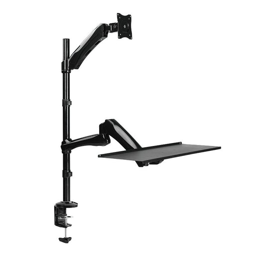 EAN 4052792045741 - LogiLink BP0030 soporte para monitor 68,6 cm (27") Escritorio Negro imagen 1
