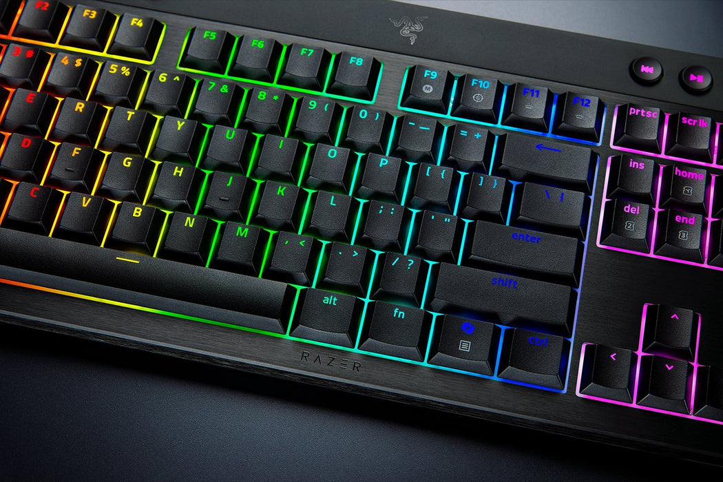 EAN 8887910073773 - Razer BlackWidow V4 Low-Profile Tenkeyless HyperSpeed teclado Juego USB + RF Wireless + Bluetooth QWERTY  imagen 4