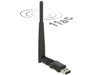EAN 4043619124626 - DeLOCK 12462 adaptador y tarjeta de red WLAN 433 Mbit/s imagen 1
