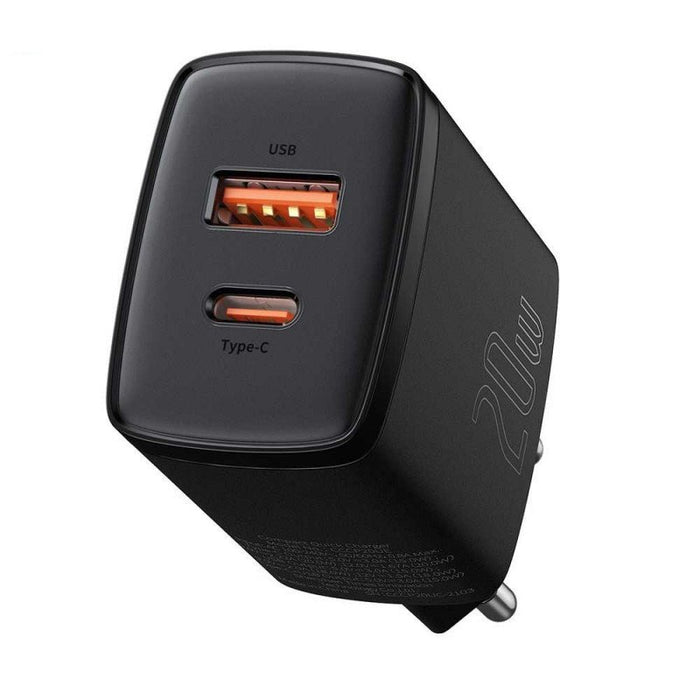 EAN 6953156207233 - Baseus CCXJ-B01 cargador de dispositivo móvil Universal Negro Corriente alterna Carga rápida Interior imagen 1