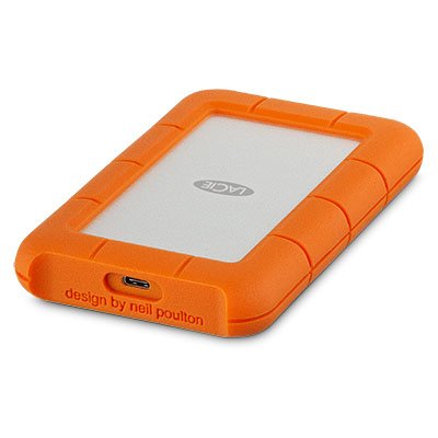 EAN 3660619400157 - LaCie Rugged USB-C disco duro externo 2 TB 2.5" USB Tipo C 3.2 Gen 1 (3.1 Gen 1) Naranja, Plata imagen 2