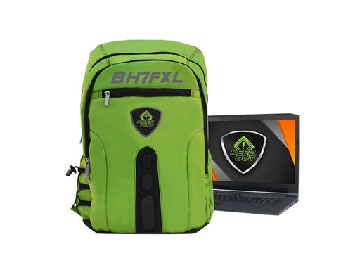 EAN 8435099522737 - KeepOut BK7F mochila Negro, Verde Imitación piel, Nylon imagen 2