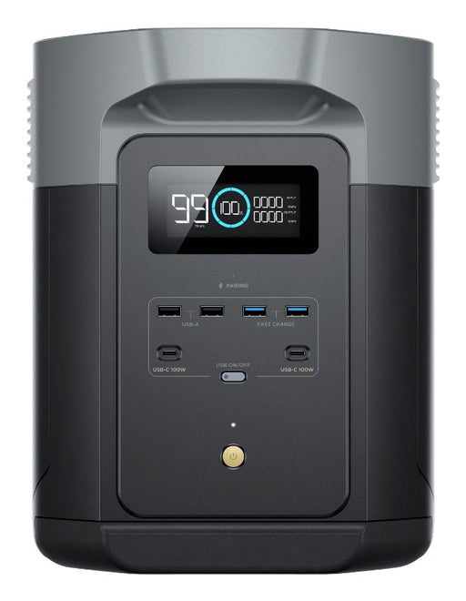 EAN 4895251604772 - EcoFlow DELTA 2 Max estación de energía portátil Fosfato de hierro-litio (LiFePo4) 2400 W 23 kg imagen 1