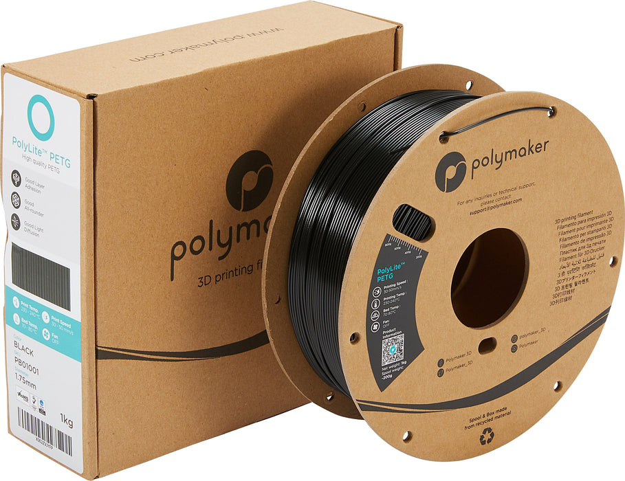 Petg 1,75mm Negro 3kg
