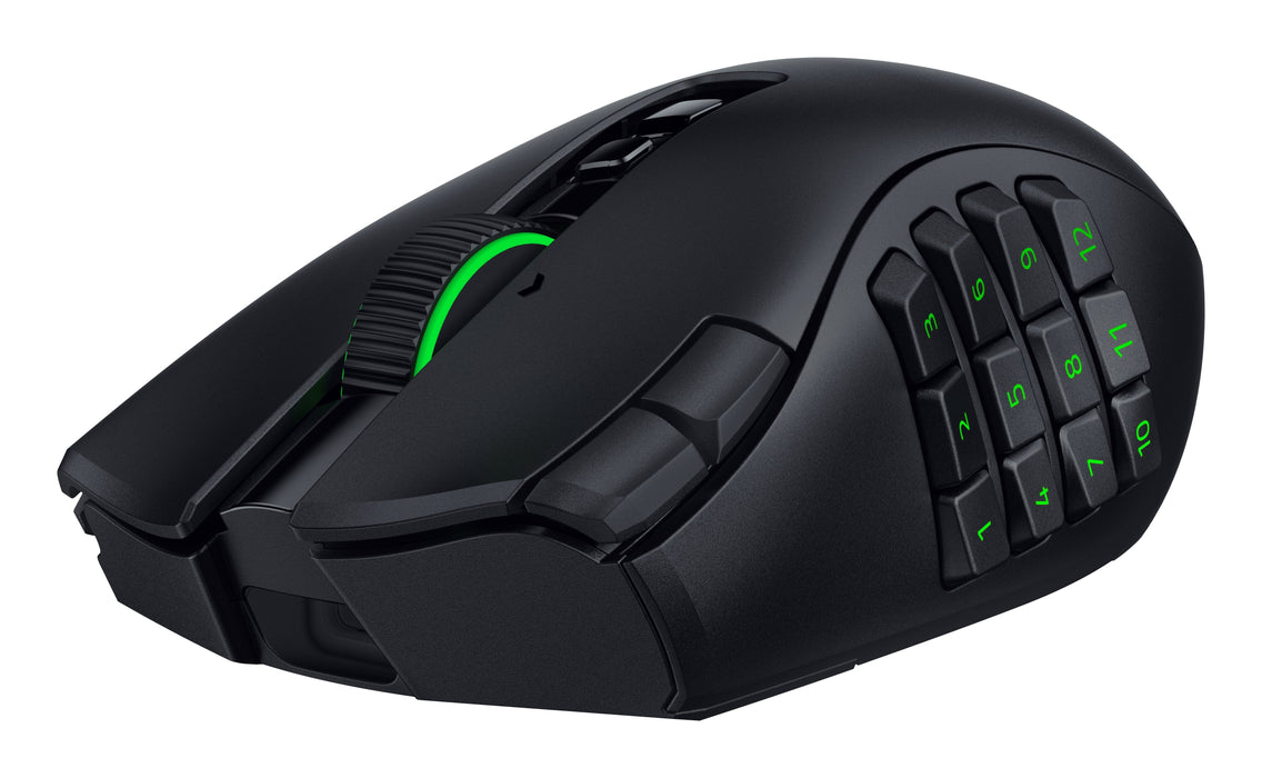 Ratón Razer Naga V3 Pro Juego Mano Derecha Rf Wireless + Bluetooth + Usb Type-C Óptico 50000 Dpi