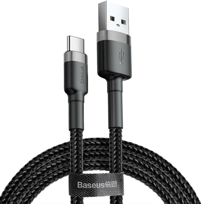 Baseus Cafule Cable Usb Usb 2.0 0,5 M Usb A Usb C Negro