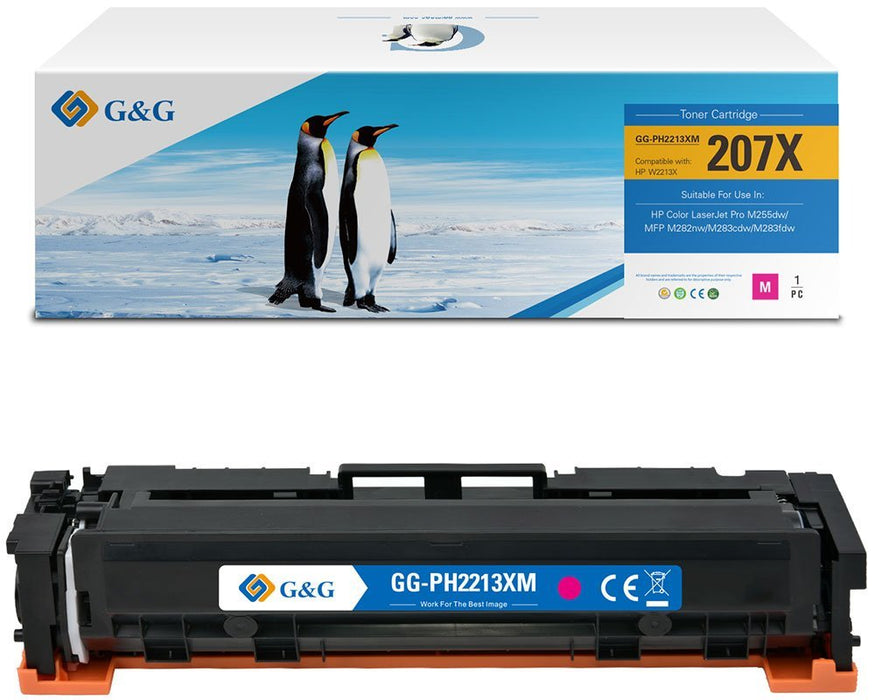 G&G Xl-Toner Compatible Con Hp 207x W2213x Mit Chip