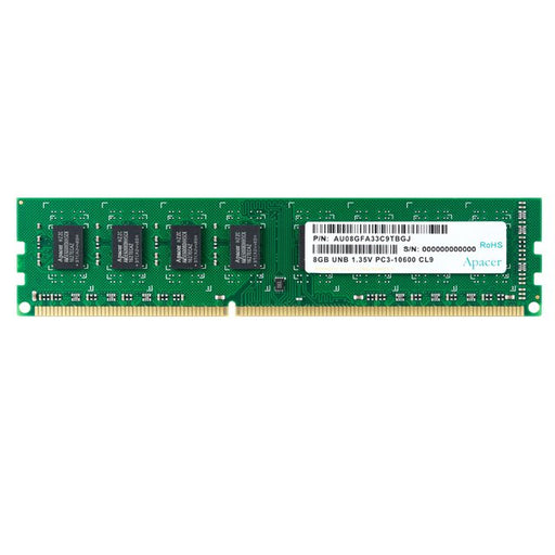 EAN 4712389886934 - Apacer 4GB 1333Mhz DDR3 módulo de memoria 240-pin DIMM imagen 1